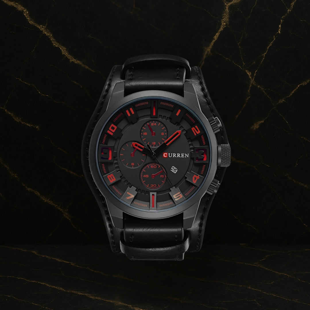 Reloj Curren 8225 Cuero Vintage