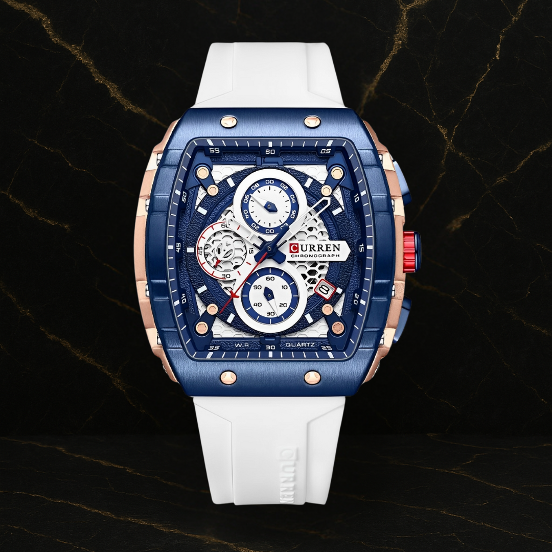 Reloj Curren 8442 Silicona crono funcion