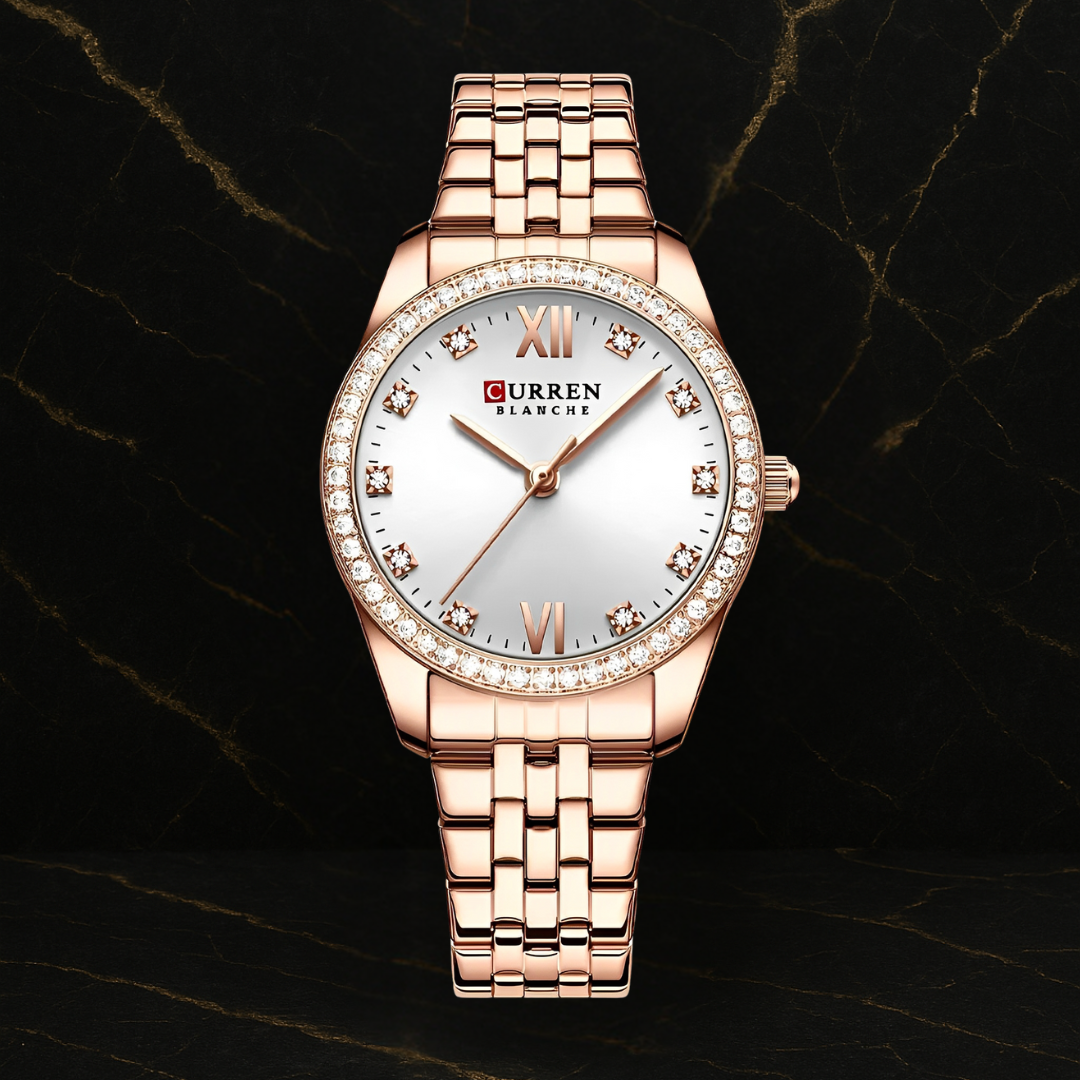 Reloj Curren 9086 en ACERO para Mujer