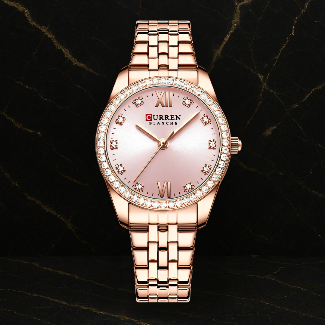 Reloj Curren 9086 en ACERO para Mujer