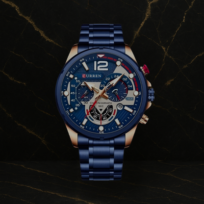 Reloj Curren 8395 Cronografos Acero Ino