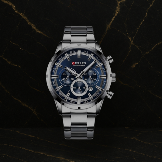 Reloj Curren 8355 Cronógr en acero inoxi