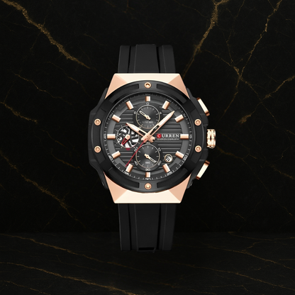 Reloj Curren 8462 Silicona crono funcion