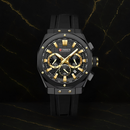 Reloj Curren 8464 Silicona crono funcion