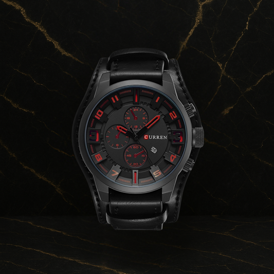 Reloj Curren 8225 Cuero Vintage