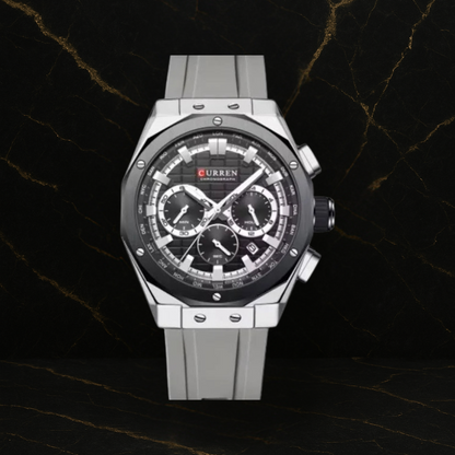 Reloj Curren 8464 Silicona crono funcion
