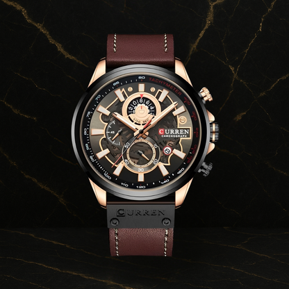 Reloj Curren 8380 cuero Para Hombre