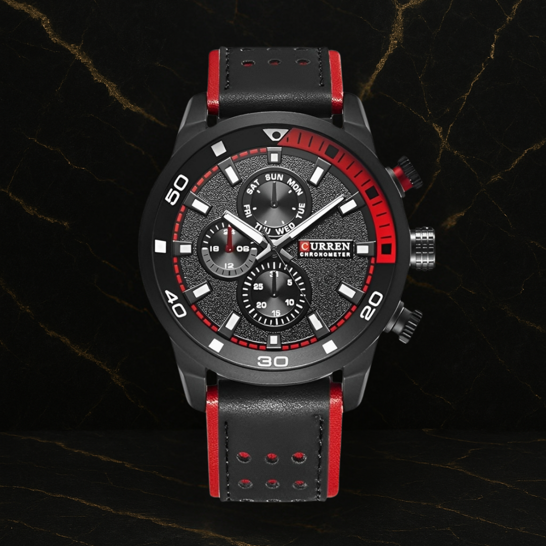 Reloj Curren 8250 Cuarzo Correa De Cuero