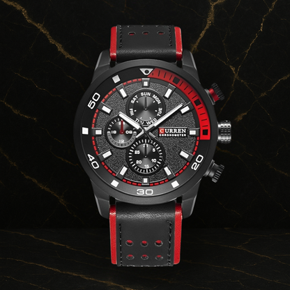 Reloj Curren 8250 Cuarzo Correa De Cuero