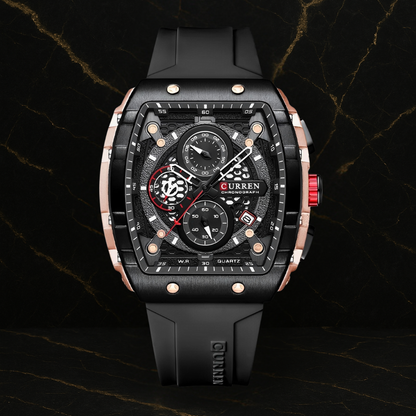 Reloj Curren 8442 Silicona crono funcion