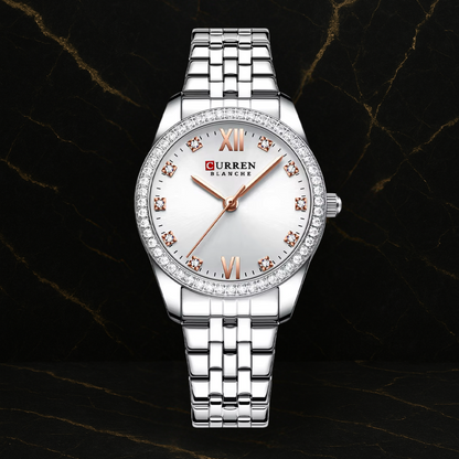Reloj Curren 9086 en ACERO para Mujer