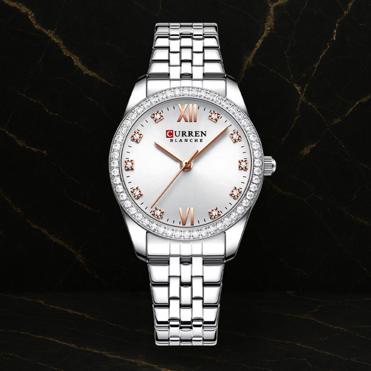 Reloj Curren 9086 en ACERO para Mujer