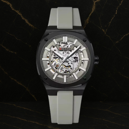 Reloj Curren 8485 automático Original en Silicona
